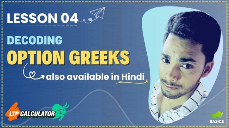 DECODING OPTION GREEKS