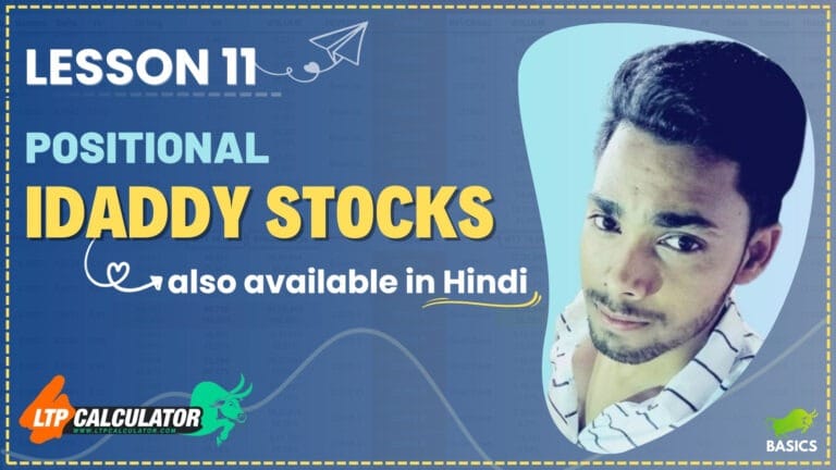 POSITIONAL TRADING IN STOCKS